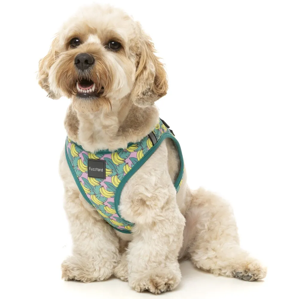 10% OFF: FuzzYard Step-In Dog Harness (Bananarama)
