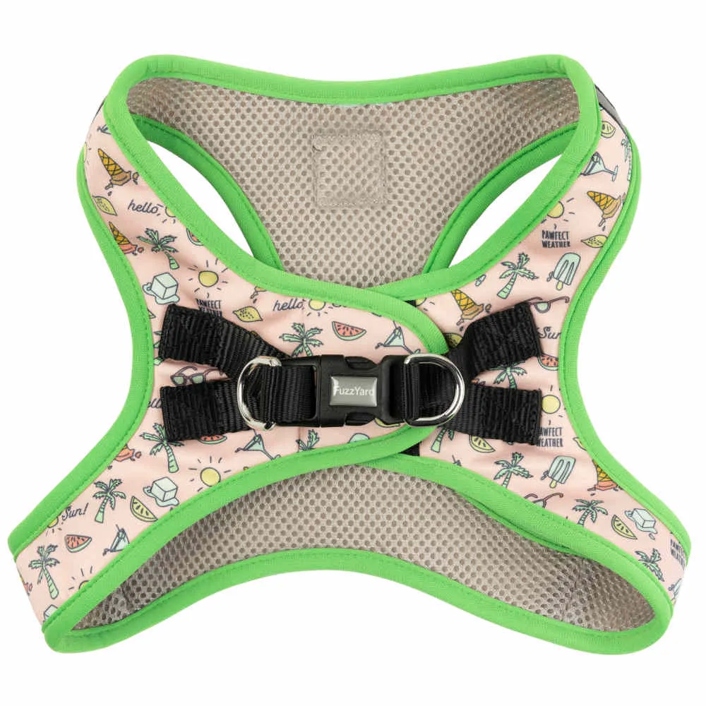10% OFF: FuzzYard Step-In Dog Harness (Hello Sun)