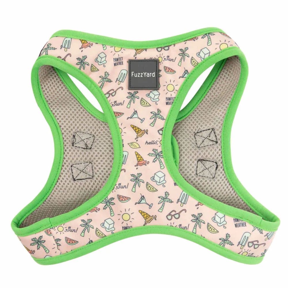 10% OFF: FuzzYard Step-In Dog Harness (Hello Sun)