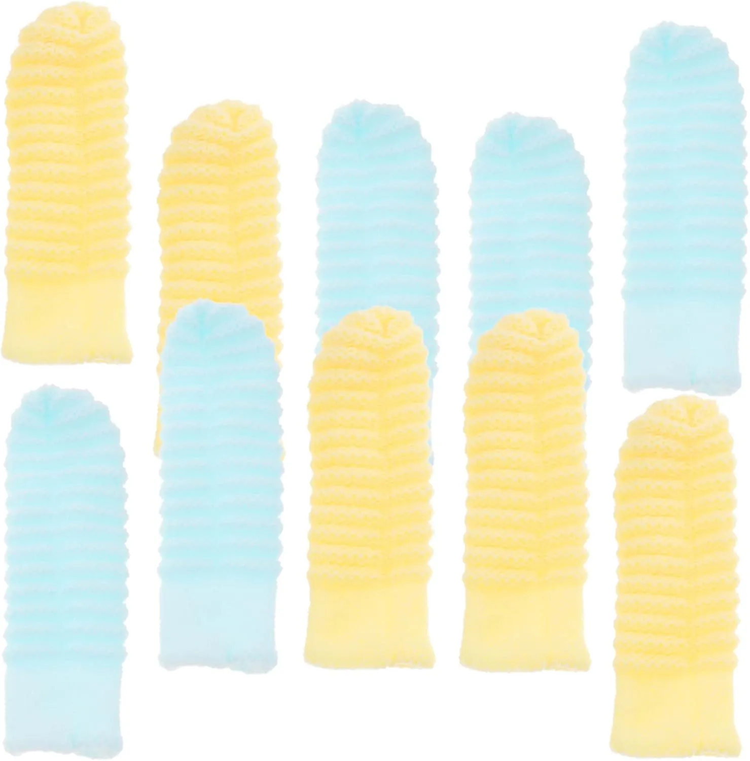 10Pcs Dog Finger Toothbrush Gentle Care for Small Large Dogs Tartar Breath Durable Material for Easy Use