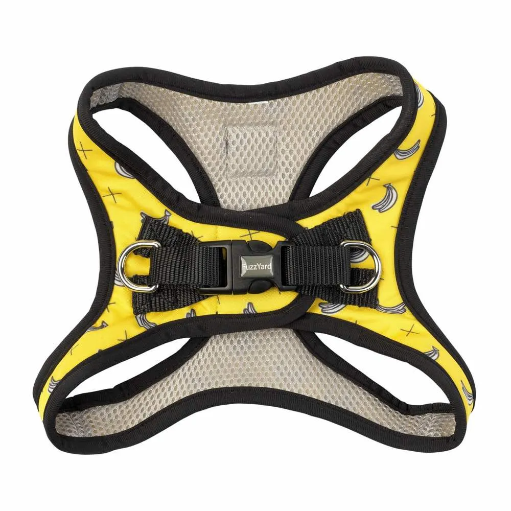 15% OFF 'XXS' & 'S': FuzzYard Step-In Dog Harness (Monkey Mania)