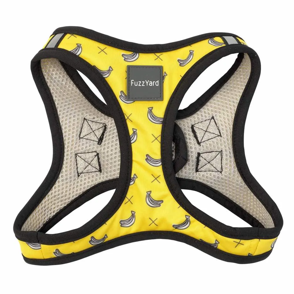15% OFF 'XXS' & 'S': FuzzYard Step-In Dog Harness (Monkey Mania)