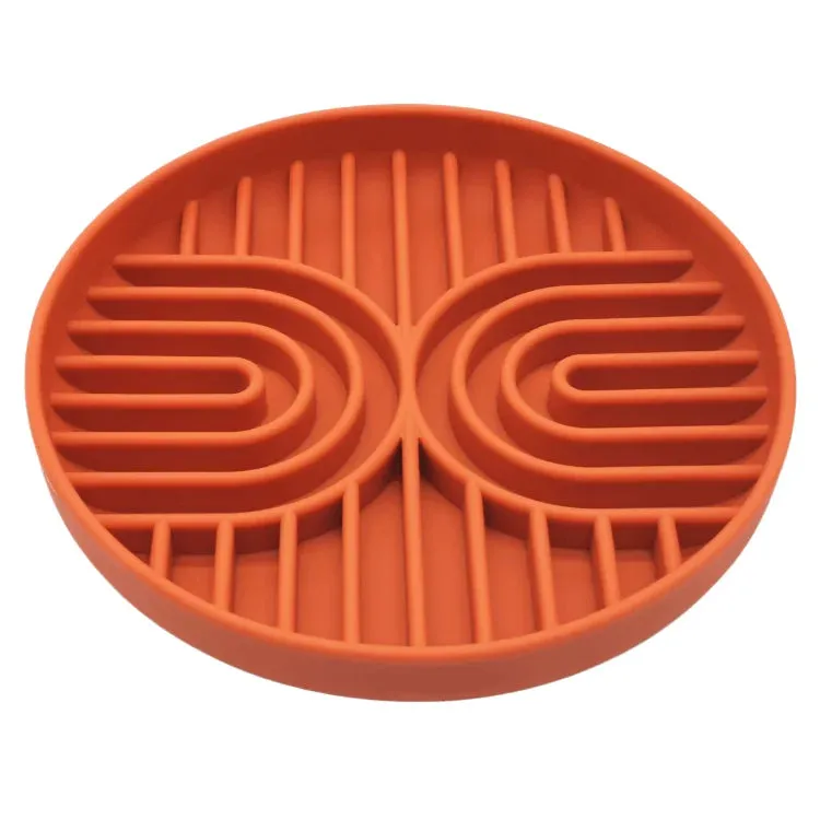 Anti-Slip Slow Feeder Bowl for Small Dogs and Cats