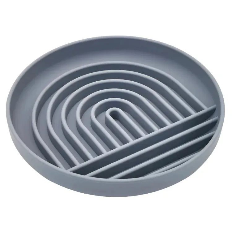 Anti-Slip Slow Feeder Bowl for Small Dogs and Cats