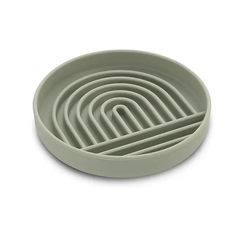 Anti-Slip Slow Feeder Bowl for Small Dogs and Cats