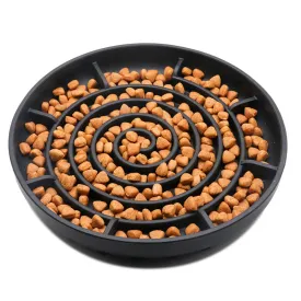 Anti-Slip Slow Feeder Bowl for Small Dogs and Cats