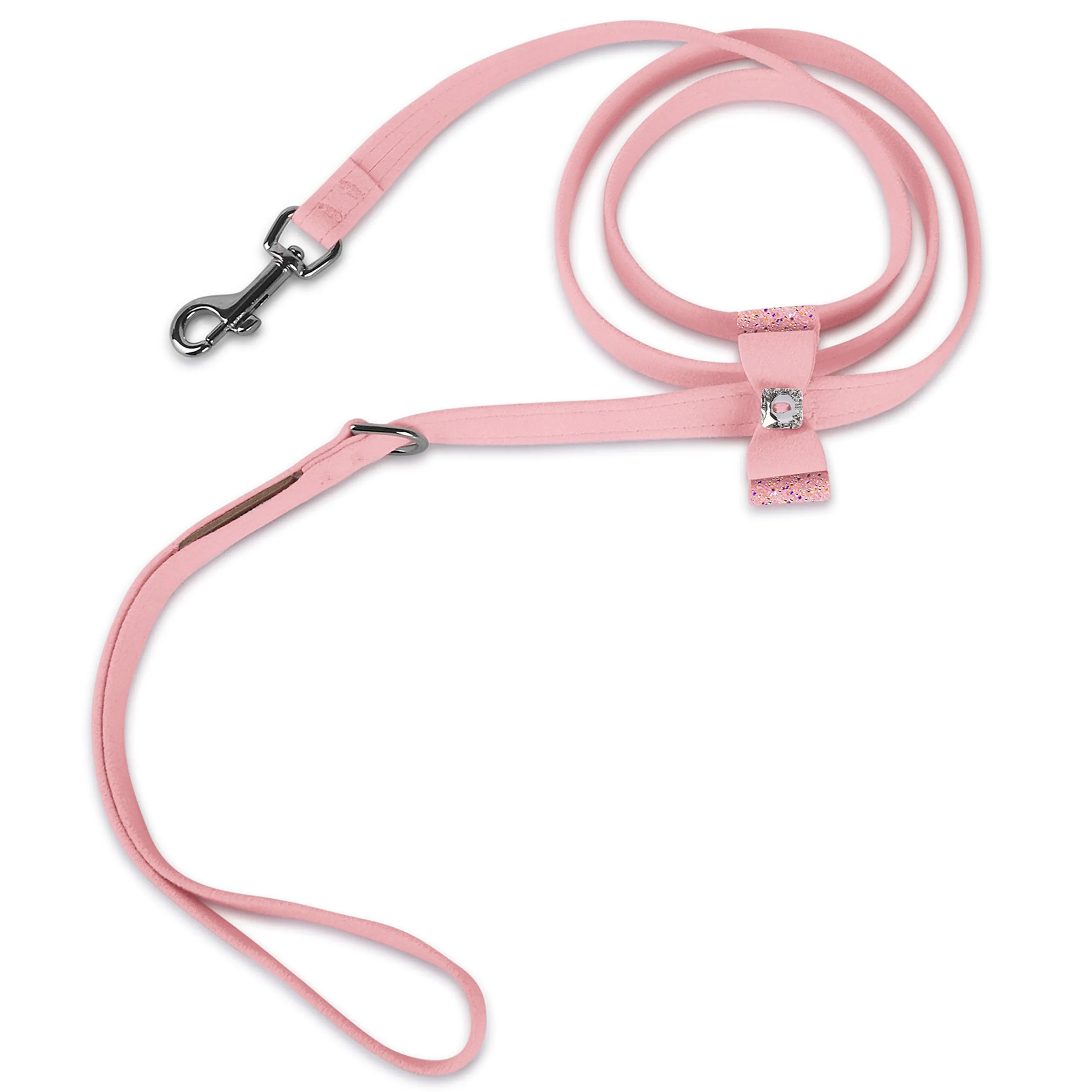 Aurora Borealis Crystal Stellar Big Bow Leash