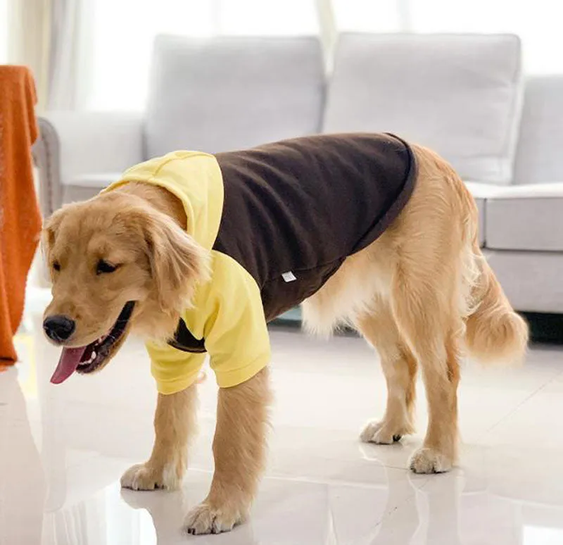 Big dog clothes spring and autumn thin section golden retriever Labrador Samoyed anti-hair loss medium-sized dog large dog autumn and winter clothes