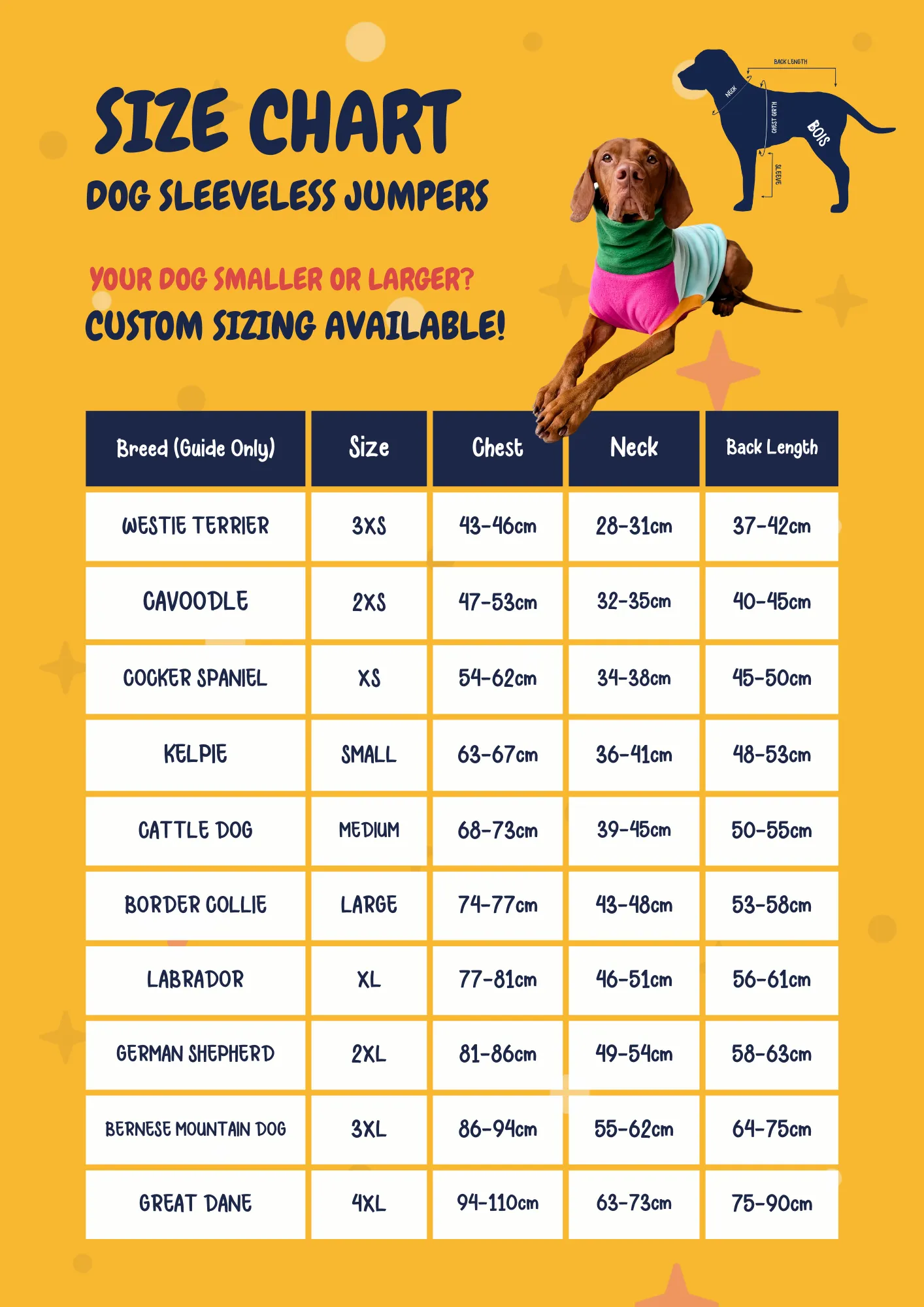 Blueberry Checker Sleeveless Dog Jumper