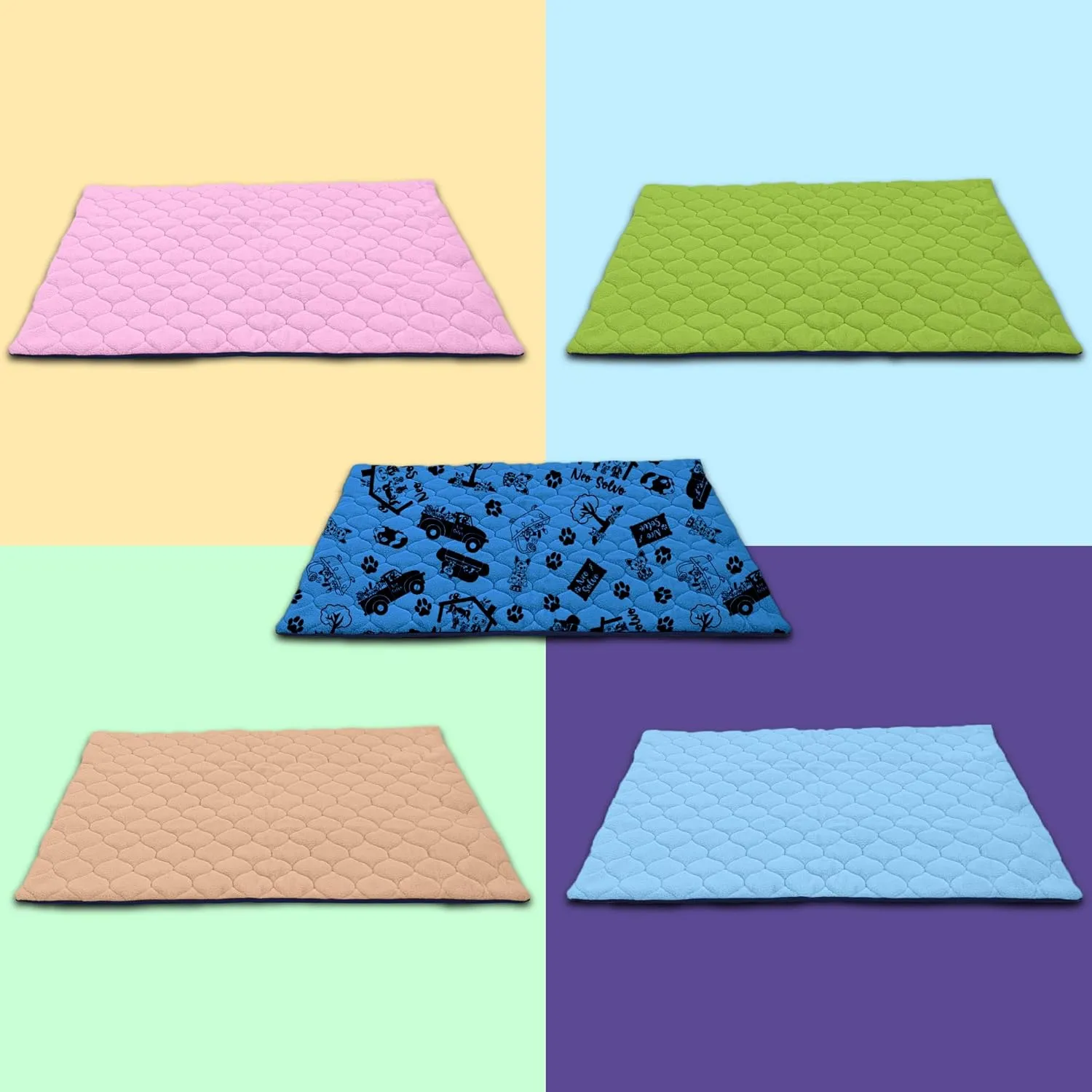 Cage Liner for Guinea Pig and Rabbit - 47.2 x 23.6 Inches (Midwest) with a Removal Fleece Tunnel Blanket - Perfect Bedding for Indoor Cages and C&C - Absorbent Waterproof - Peach