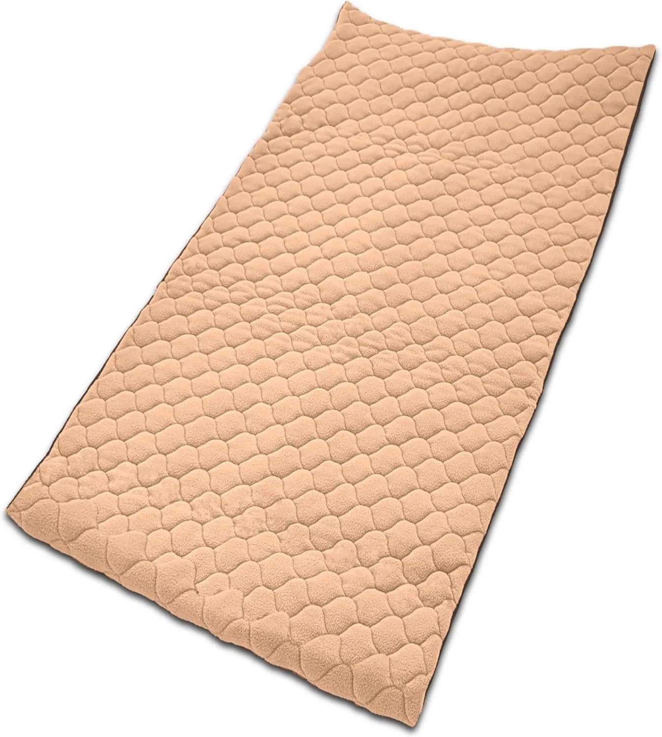 Cage Liner for Guinea Pig and Rabbit - 47.2 x 23.6 Inches (Midwest) with a Removal Fleece Tunnel Blanket - Perfect Bedding for Indoor Cages and C&C - Absorbent Waterproof - Peach