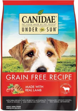 Canidae Under the Sun Premium Dry Dog Food For Puppies, Adults and Senior Dogs, Lamb Recipe, 40 Pounds, Grain Free