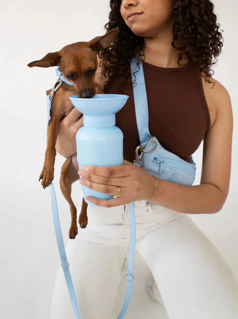 Classic Dog Travel Bottle 22oz - Sky Blue