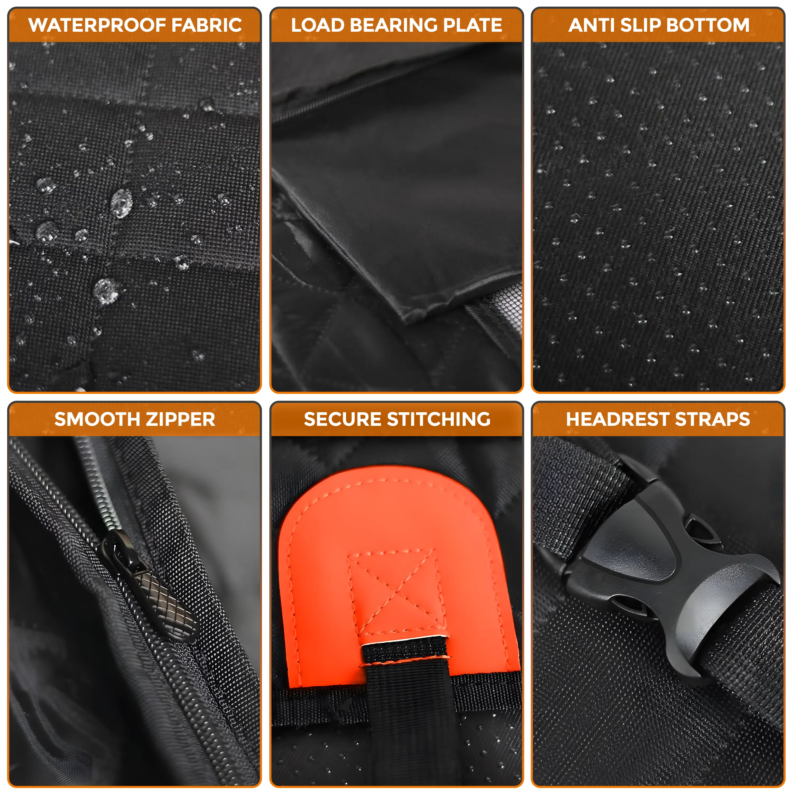 ComfyCruiser™ Hard Bottom Car Seat Cover
