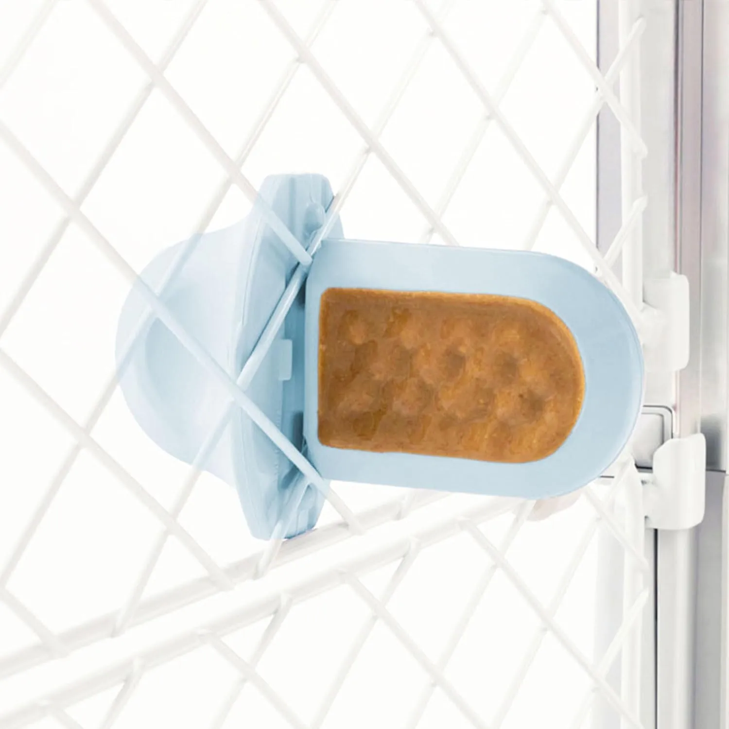 Diggs Groov Crate Training Aid for Puppies - Dog Crate Licking Toy and Puppy Training Aid - Safe, Calming Dog Enrichment Kennel Toy (Ice)