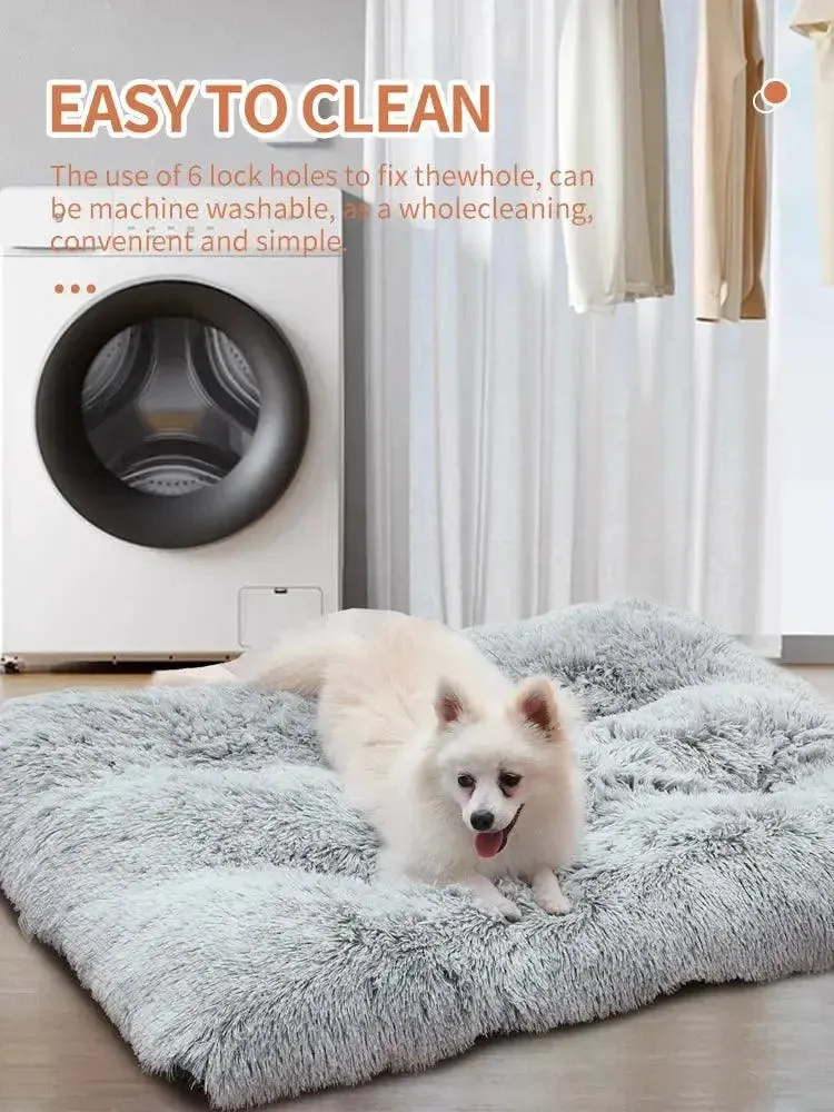 Dog Bed Mats - Washable, Stylish, and Perfect for Large Dogs