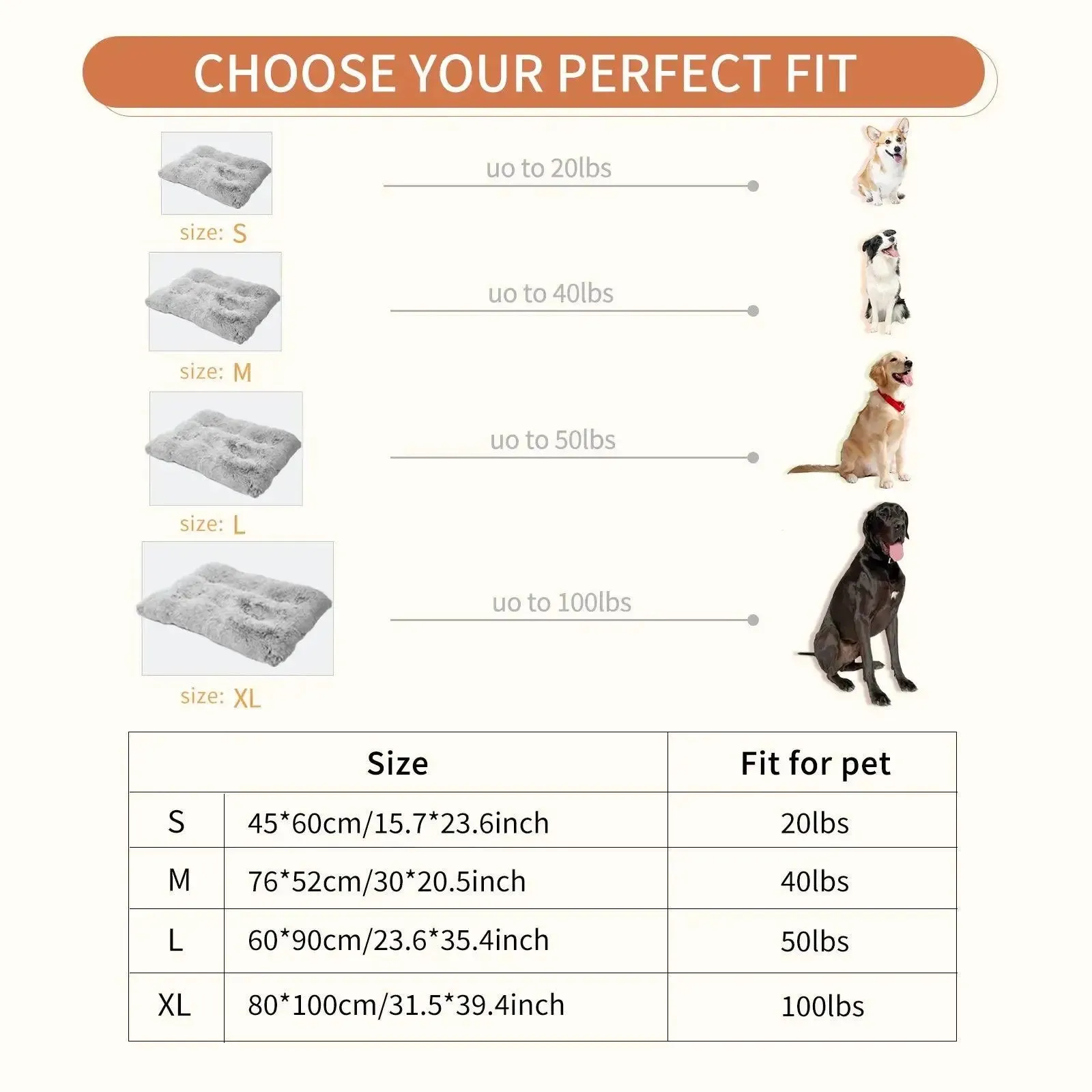 Dog Bed Mats - Washable, Stylish, and Perfect for Large Dogs