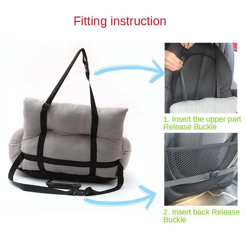 Dog Car Seat Travel Pet Booster Seat