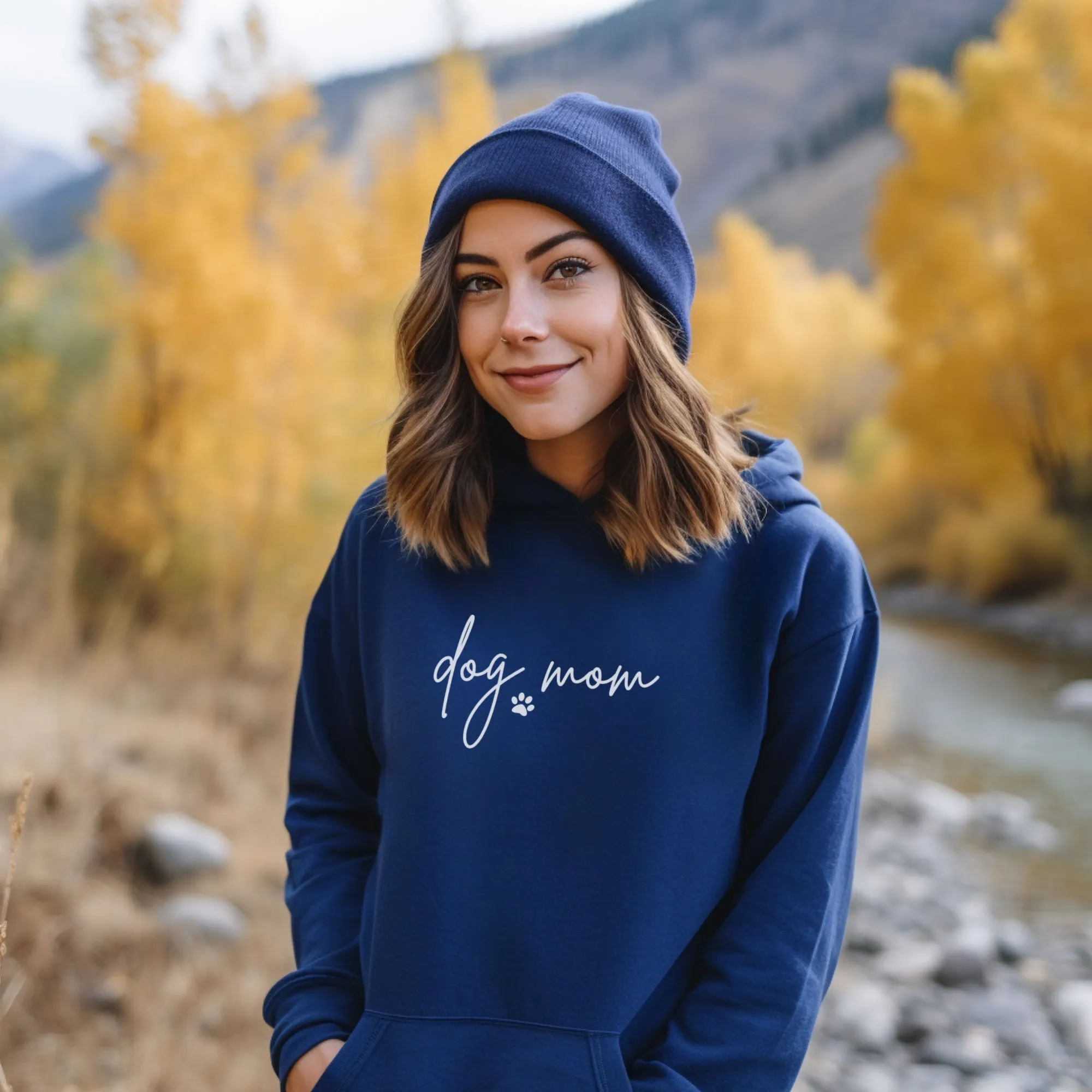 Dog Mom Hoodie - Relaxed Fit