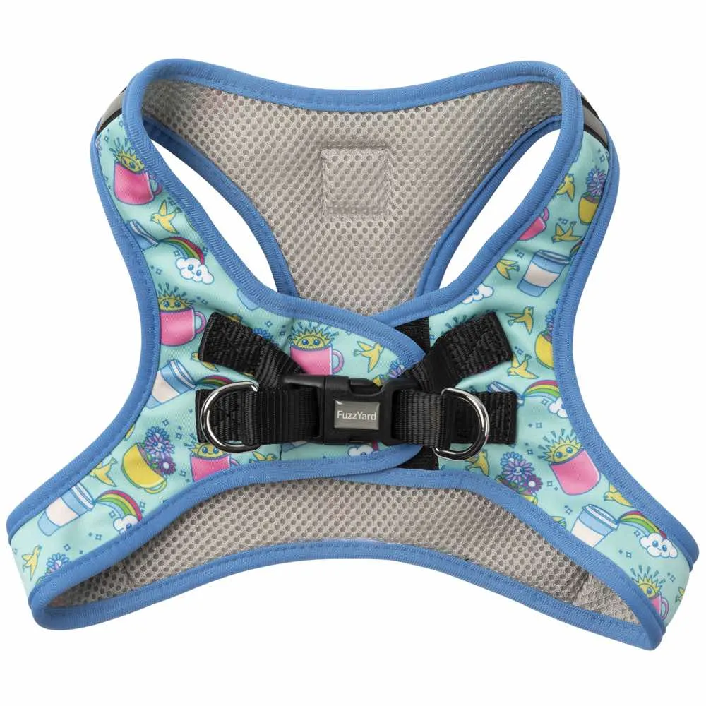 FuzzYard Step-In Dog Harness (Wakey Wakey)