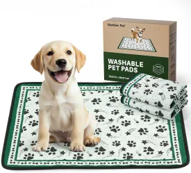 Gardner Pet Washable Dog Pee Pads,18'' x 24'' Non Slip Dog Mats with Great Urine Absorption, Reusable Puppy Pee Pads for Potty Training - 2 Pack