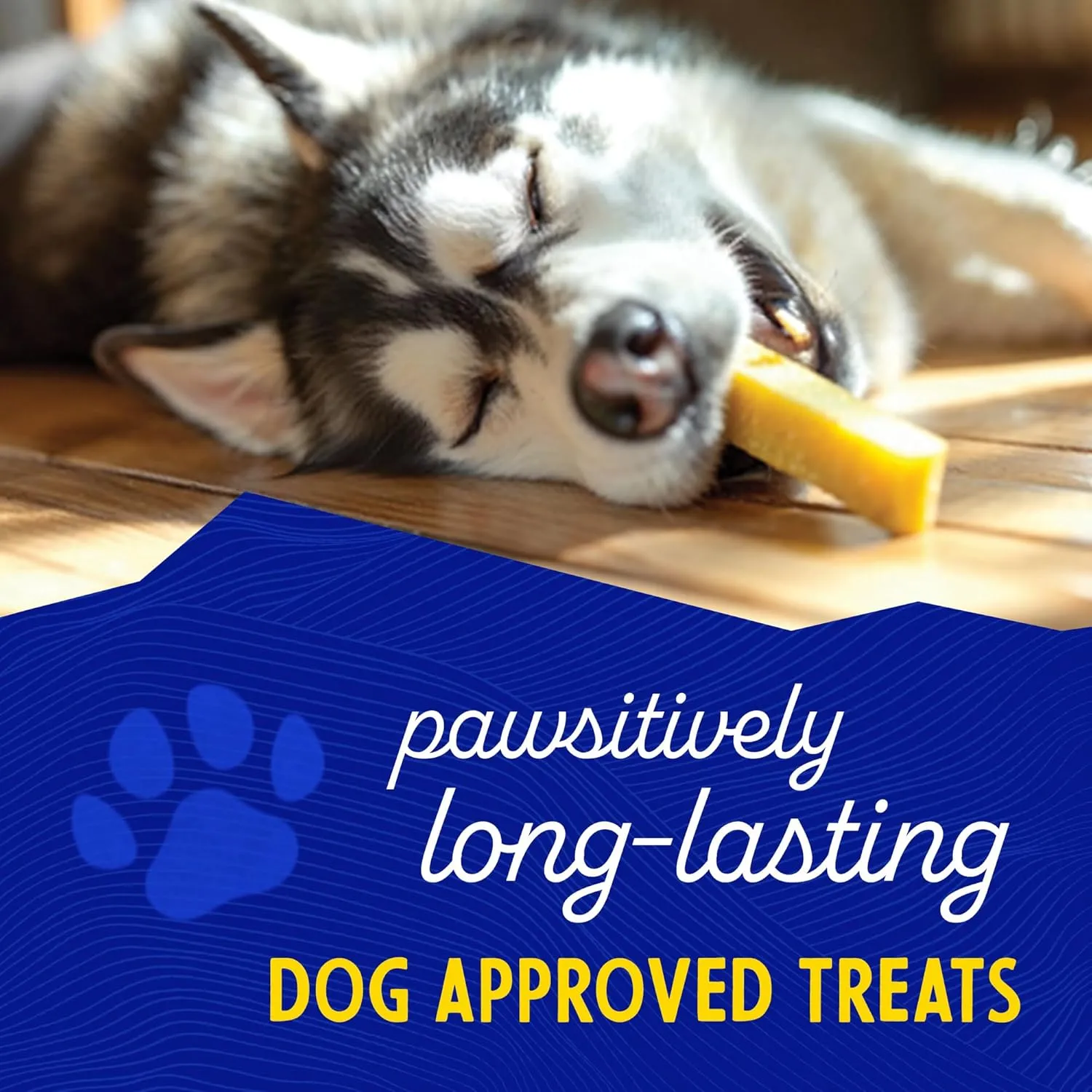 Himalayan Dog Chew Original Yak Cheese Dog Chews, The Better-For-You Chew, 100% Natural, Long Lasting, Healthy Safe Dog Treats, Lactose & Grain Free, Protein Rich, For Dogs 65 Lbs & Smaller, 5-Count