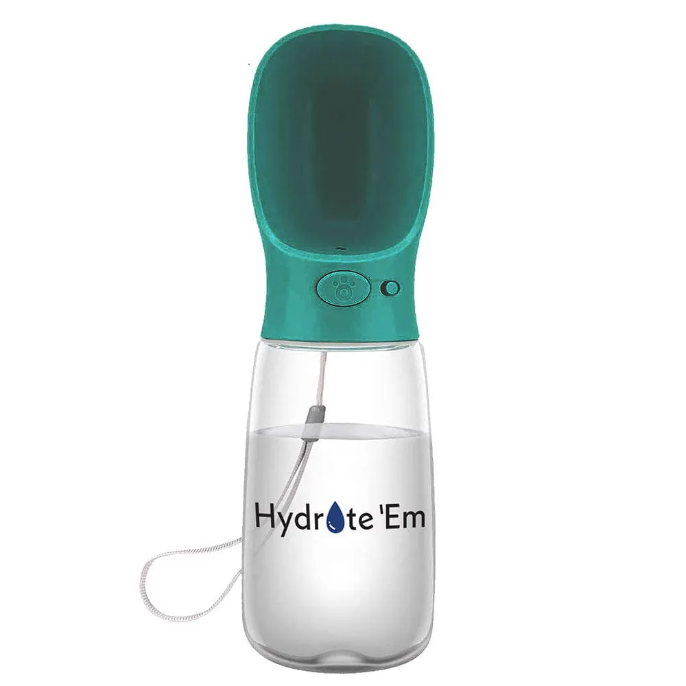 Hydrate'Em Travel Water Bottle