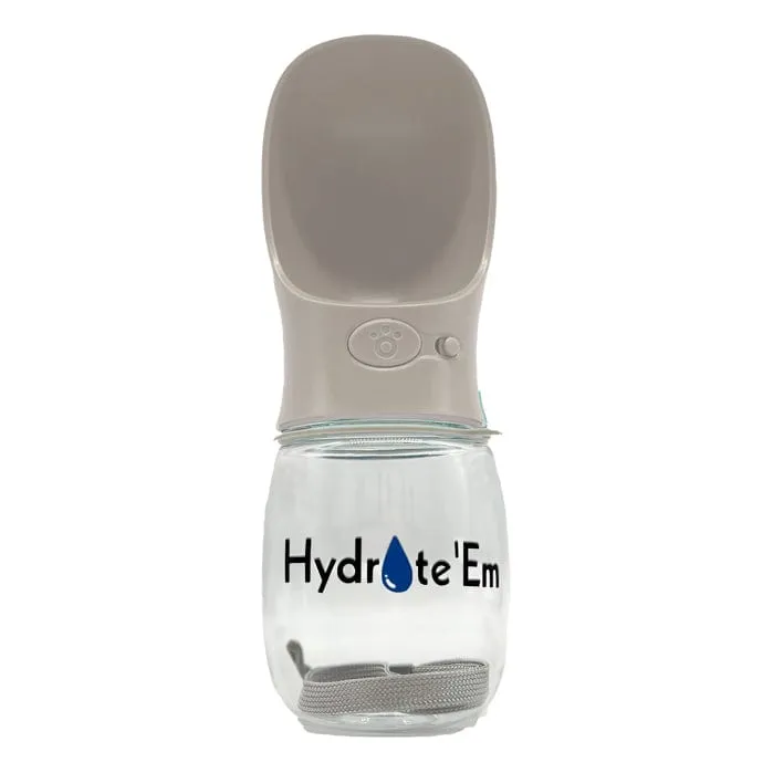 Hydrate'Em Travel Water Bottle