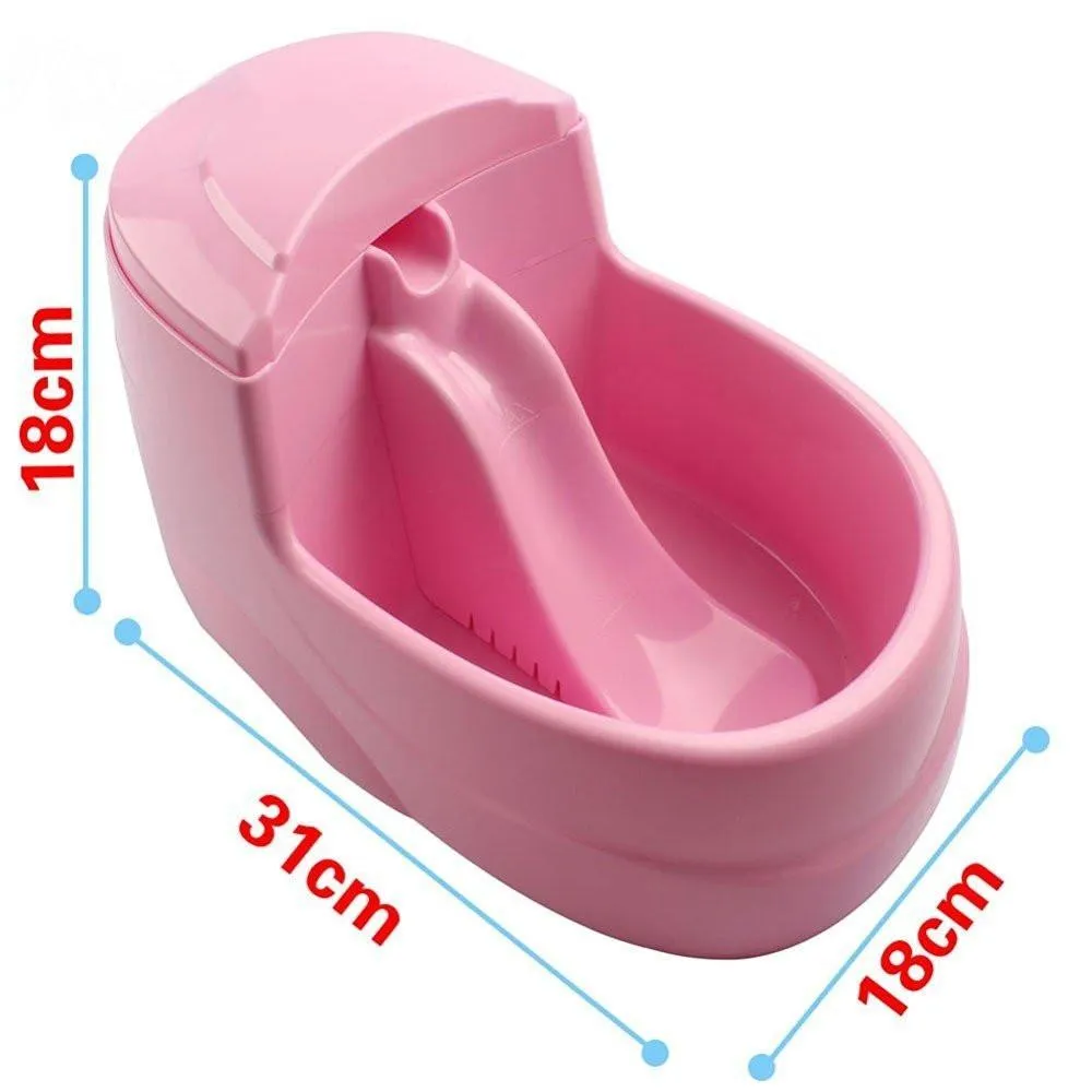 LightningStore 2.5 Liter Pet Dog Cat Animal Feeder Fountain Bowl - Automatic Water Dispenser - Excellent for Your Pets