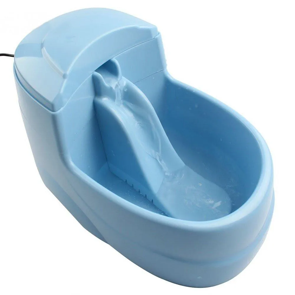 LightningStore 2.5 Liter Pet Dog Cat Animal Feeder Fountain Bowl - Automatic Water Dispenser - Excellent for Your Pets