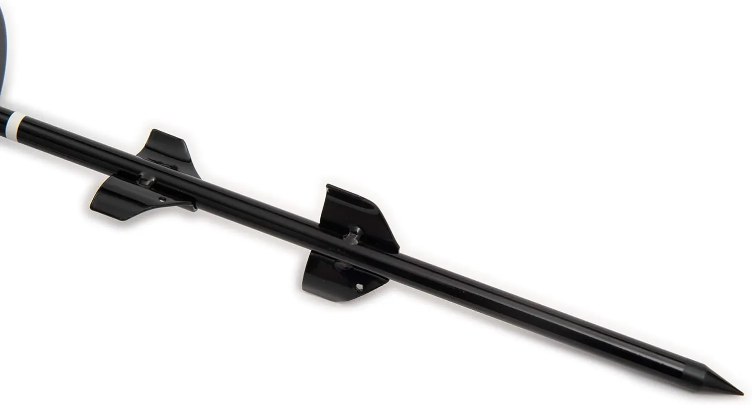 Lixit Bracket Mount and Stake Retractable Leash Tie Outs for Dogs (Stake, Large)