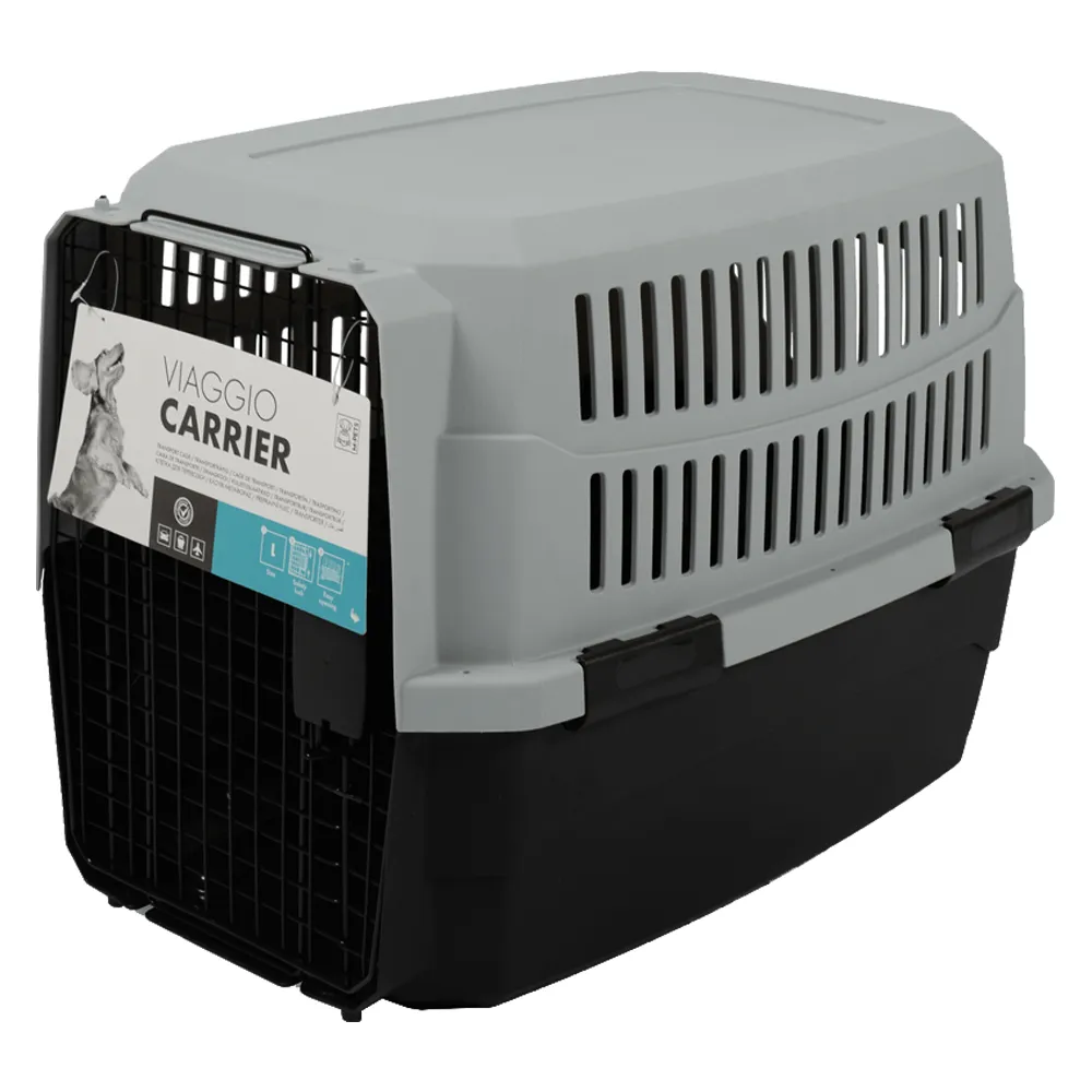 M-PETS Viaggio Carrier Black/Grey