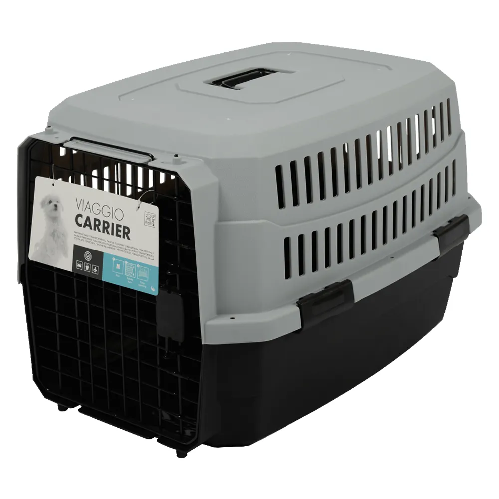 M-PETS Viaggio Carrier Black/Grey