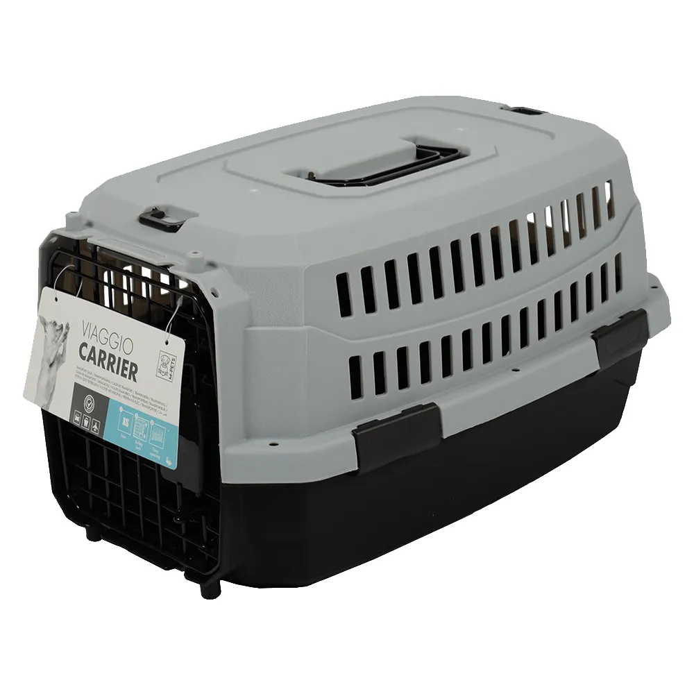 M-PETS Viaggio Carrier Black/Grey