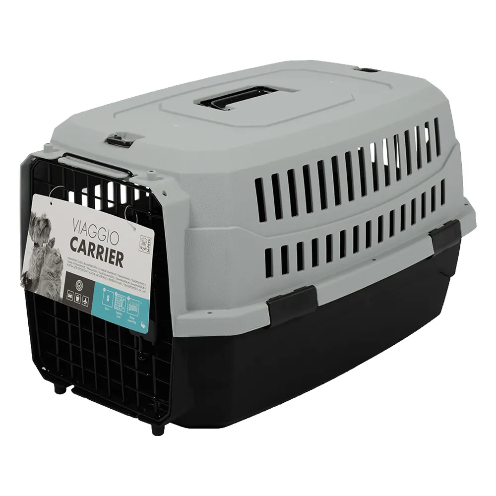 M-PETS Viaggio Carrier Black/Grey