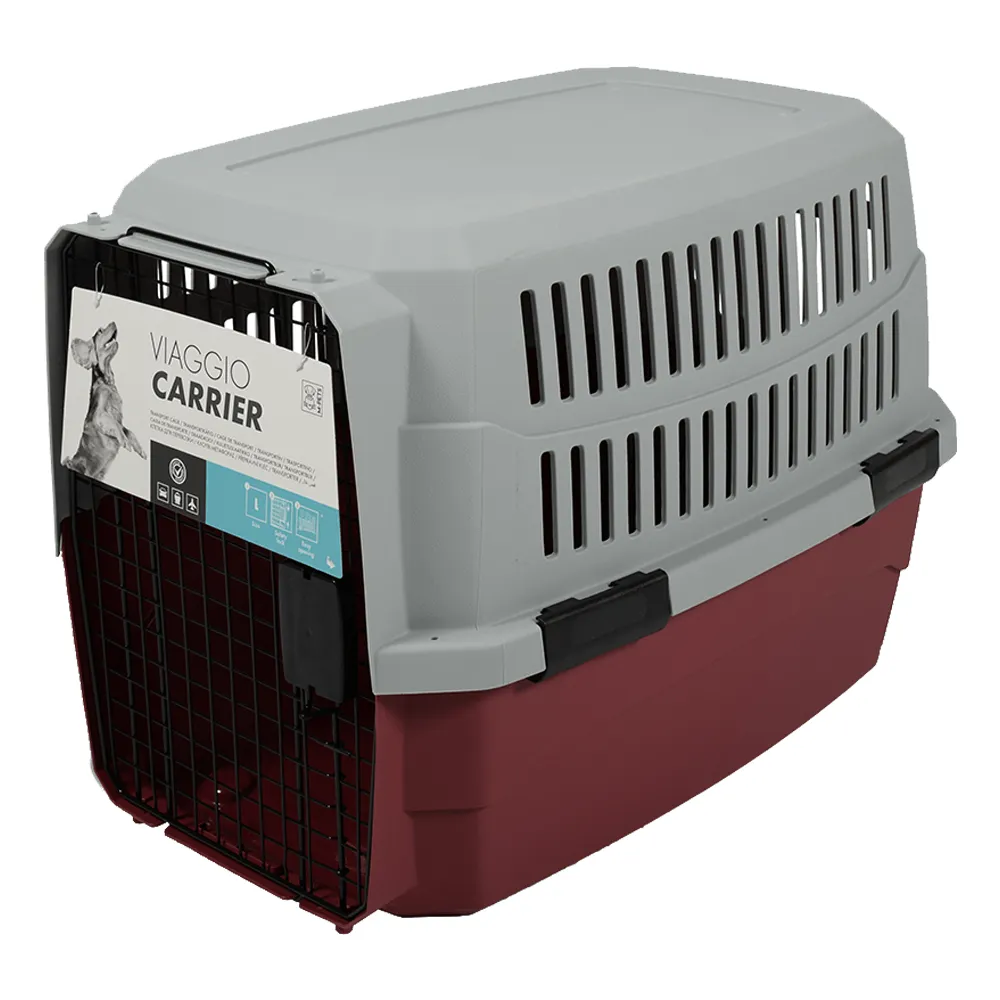 M-PETS Viaggio Carrier Red/Grey
