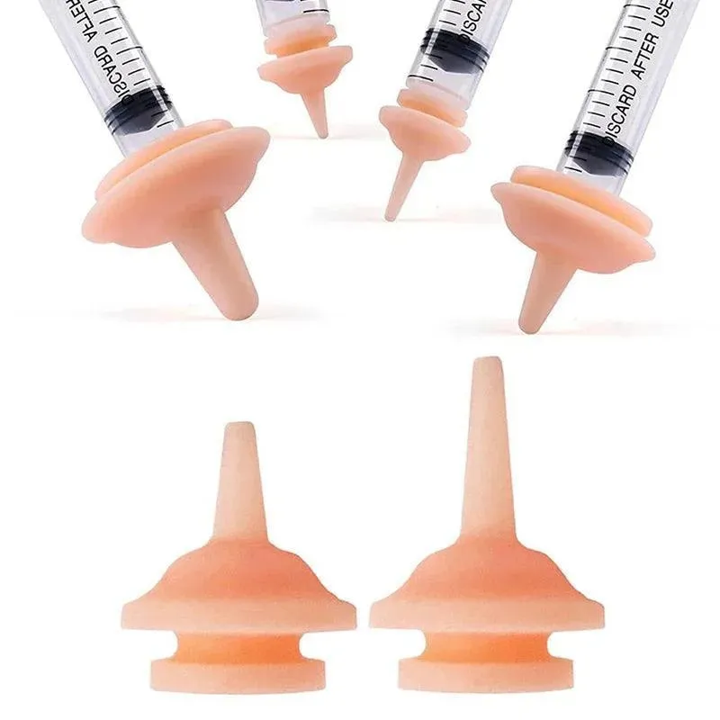 Mini Cat Silicone Feeding Pacifier 10pcs