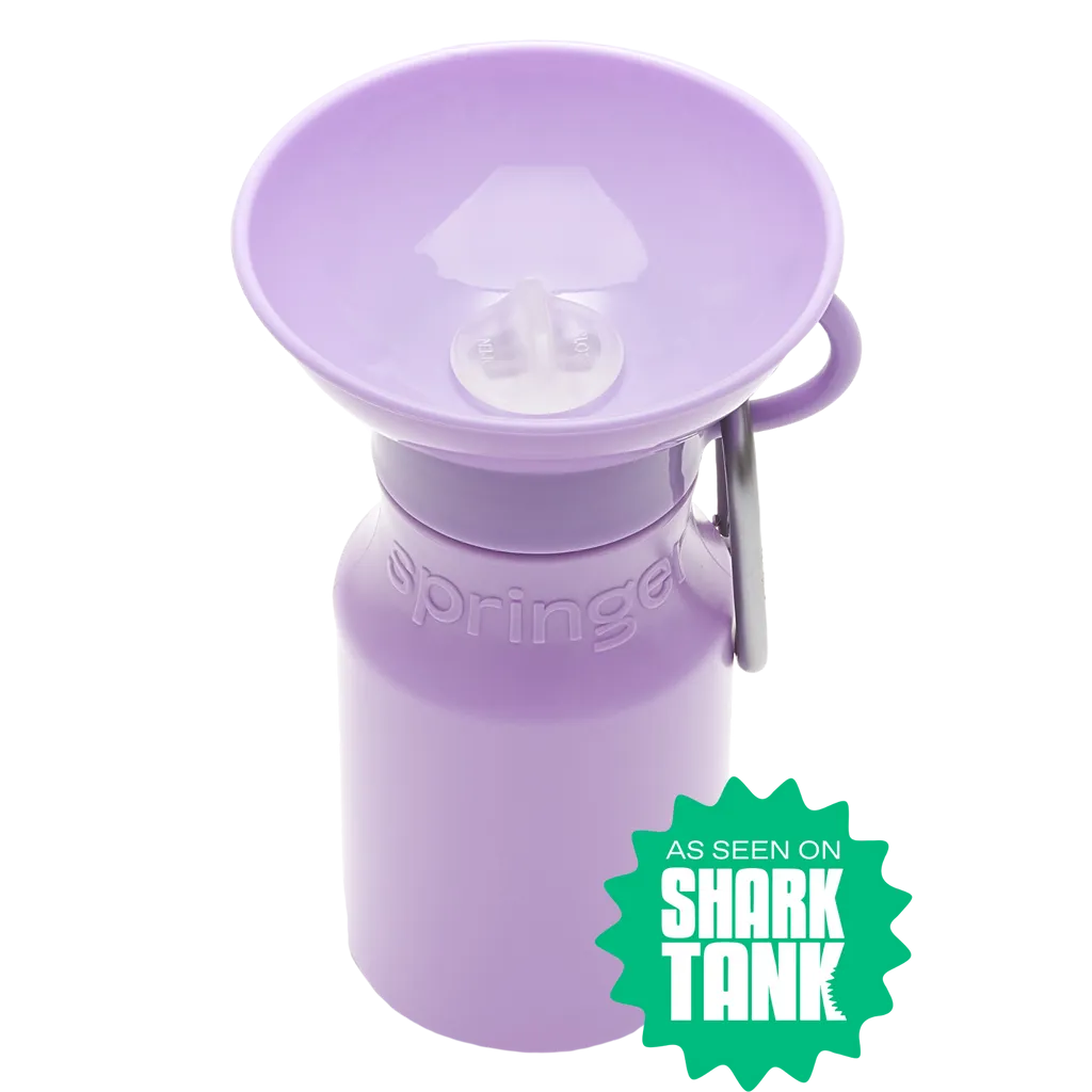 Mini Dog Travel Bottle 15oz - Lilac