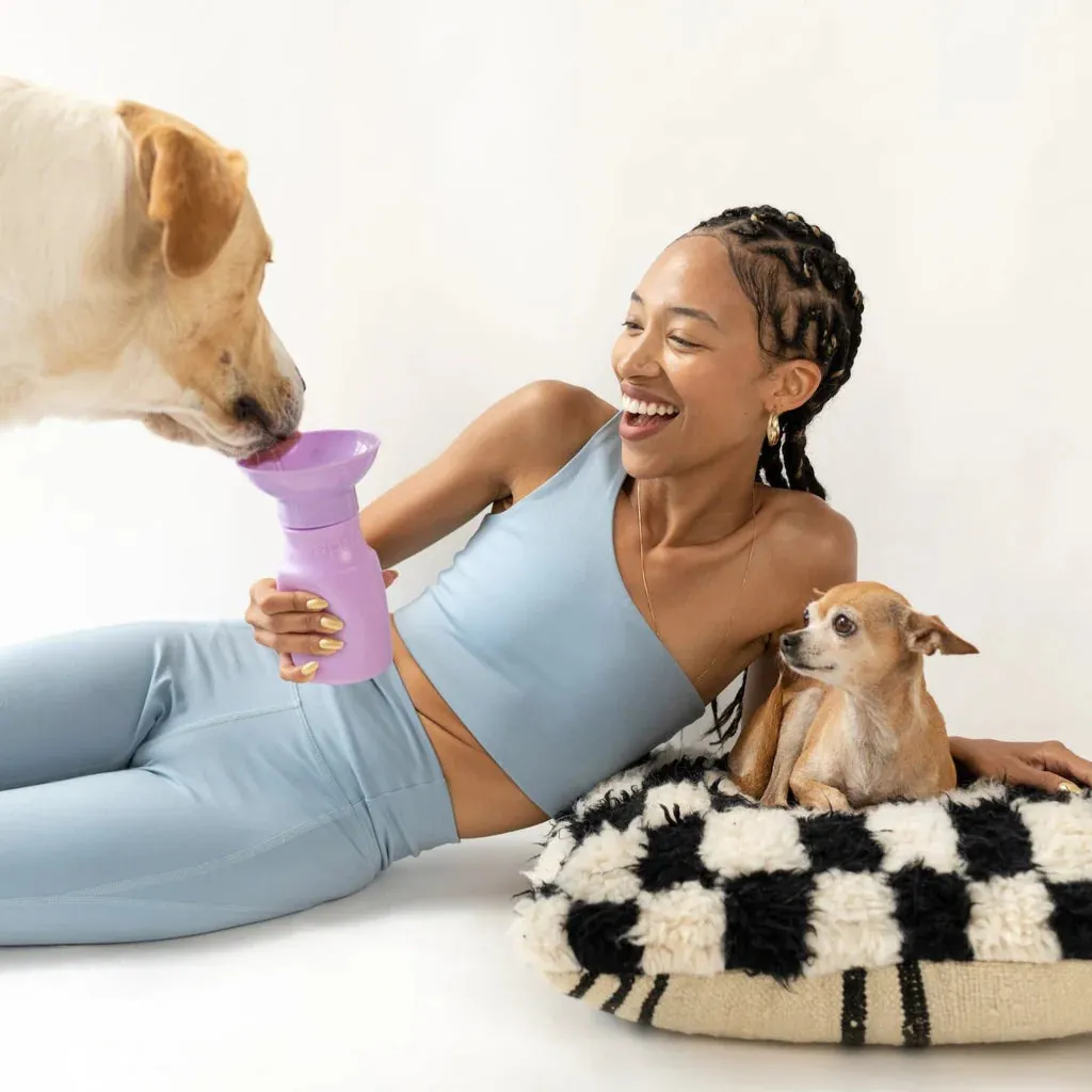 Mini Dog Travel Bottle 15oz - Lilac