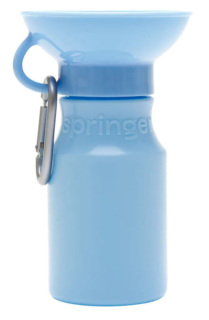 Mini Dog Travel Bottle 15oz - Sky Blue