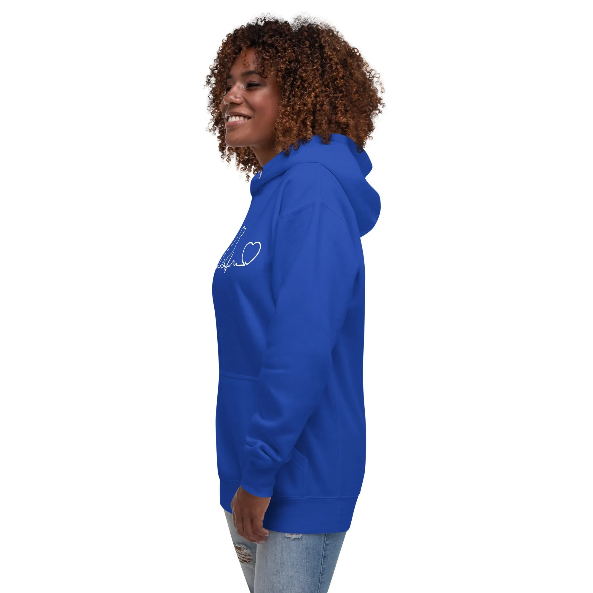 NOMV Dog Heartbeat Women’s Premium Hoodie