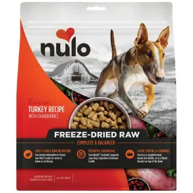 Nulo Turkey & Cranberries Freeze-Dried Raw Dog Food 8oz