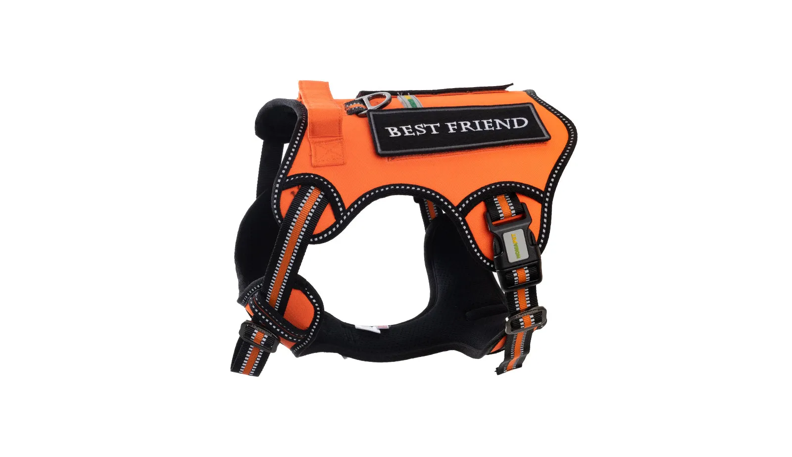 Orange Tactical Dog Harness