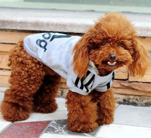 Pet Puppy Dog Cat Coat Clothes Hoodie Sweater T-Shirt Costumes Size