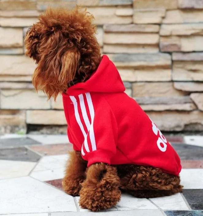 Pet Puppy Dog Cat Coat Clothes Hoodie Sweater T-Shirt Costumes Size