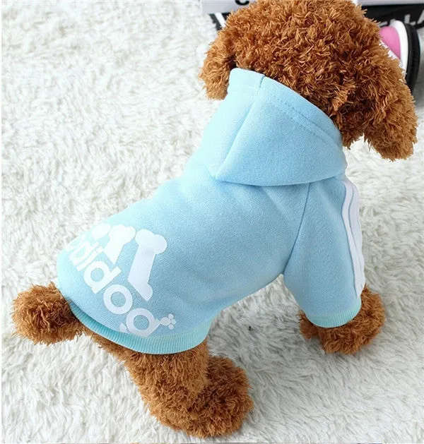 Pet Puppy Dog Cat Coat Clothes Hoodie Sweater T-Shirt Costumes Size