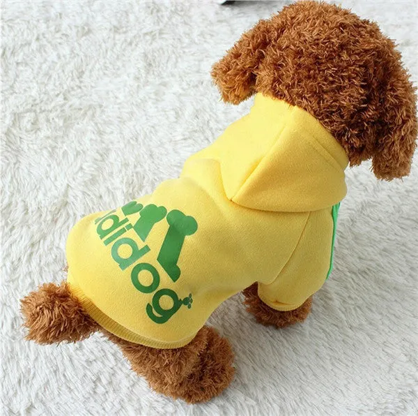 Pet Puppy Dog Cat Coat Clothes Hoodie Sweater T-Shirt Costumes Size