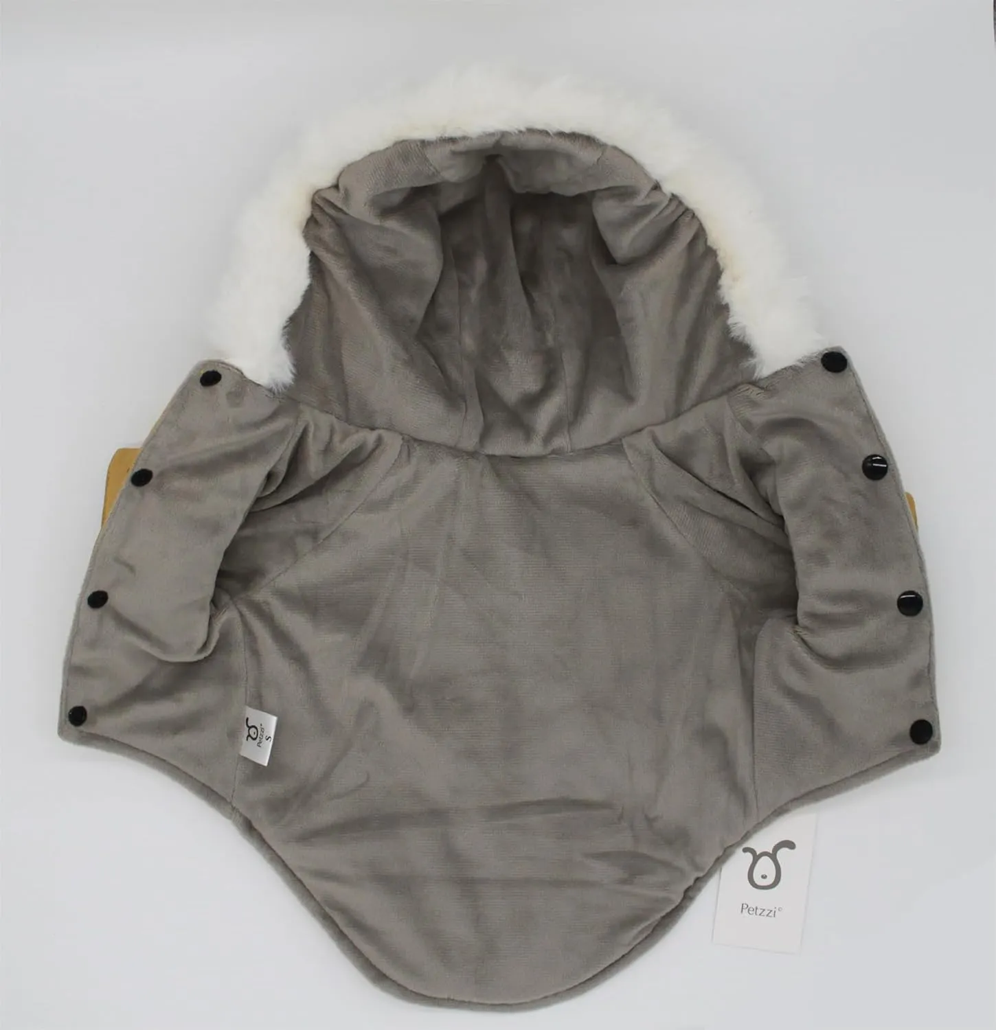 Pet Warm Dog Coat for Winter Cold Weather Dog Clothes Hooded Dog Jacket Small Puppies Medium Large Dog Cat Clothes Insulated Padded Snow Parka (XX-Large, Yellow)