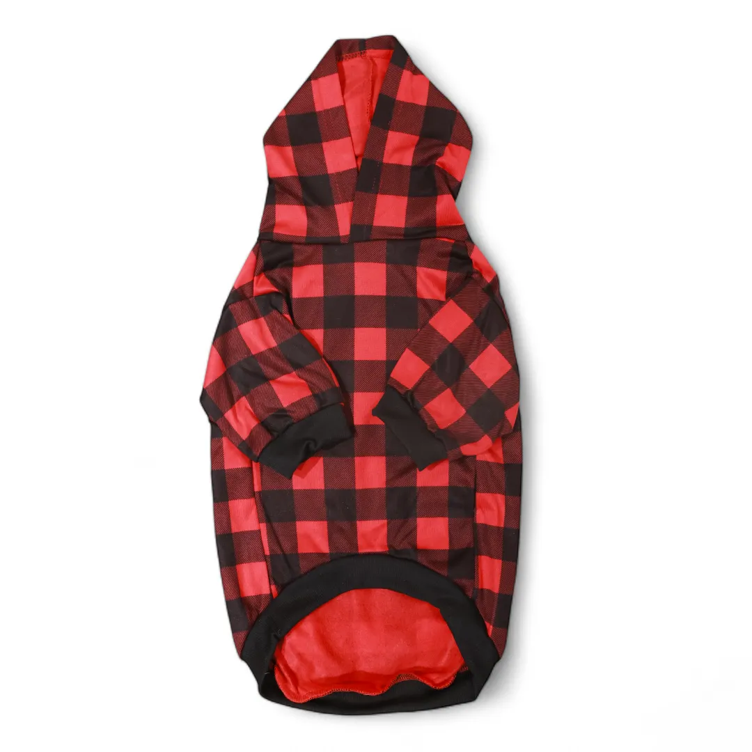 Plaid Snuggle Hoodie