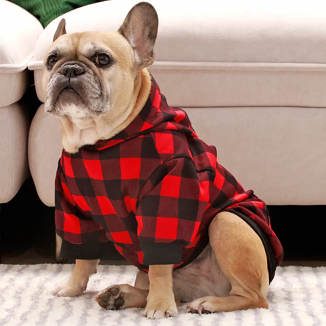 Plaid Snuggle Hoodie